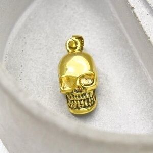 Gold Skull Pendant